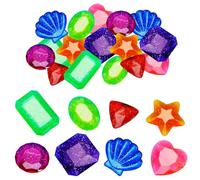 SHIQUAN 16 Pezzi Gemme per Immersione in Piscina, Gemme Colorate per Bambini, Giochi Piscina Bambini, Ideale per Il Nuoto, Le Immersioni（Colore Casuale）