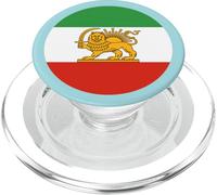 Shir o Khorshid Iran Leone & Sun Emblema Bandiera Persiano Simbolo PopSockets PopGrip per MagSafe