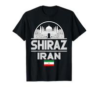 Shiraz Iran Deco Emblema Viaggio Souvenir Maglietta
