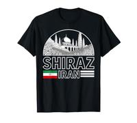 Shiraz Iran Scenic Arch Viaggio Souvenir Maglietta