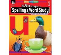 Shireen Pesez Rhoad 180 Days™: Spelling and Word Study for First Gra (Tascabile)
