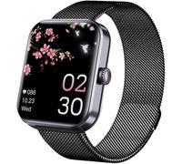 Shirem Track Pro 2.0, Shirem Trackpro 2.0, Shirem Track Pro 2.0 Smartwatch, Shirem Smartwatch, Smartwatch Shirem Track Pro 2.0, adatto a tutte le età (nero-acciaio)