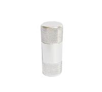 Shirene Pressa per polline,Pressa Polline Macinare e Pressare Erbe Compressore Pressa per Polline in Alluminio 6.1x2 cm Tabacco Spice Crusher Grinder(Argento)
