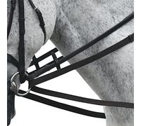 Shires, redini di ritorno in tessuto di cotone, S-HA-419B, Black, 7/8" (22mm)