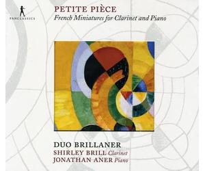 Shirley Brill; Jonathan Petite Pièce - French Miniatures for Clarinet & P (CD)