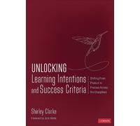 Shirley Clarke Unlocking: Learning Intentions (Tascabile)