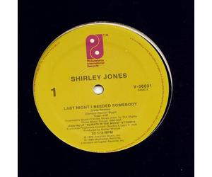 Shirley Jones - Last Night I Needed Somebody - Shirley Jones 12"