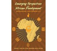 Shirley R. Steinberg Emerging Perspectives on ‘African Development’ (Tascabile)