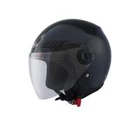 Shiro Casco Jet SH62, GS, Nero, L
