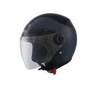 Shiro Casco Jet SH62 GS, Nero, S