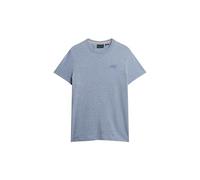 Superdry Essential Logo EMB Tee T-Shirt, Blu, L Uomo