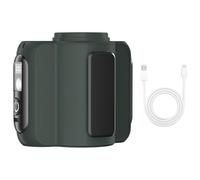 Shirt Fan, Wearable Cooler, Rechargeable Under Clothing with Light, Hands Free Multifunctional Device for Outdoor Work, Fishing, Camping, Hiking, Climbing 4.33x3.74x2.76 Inches