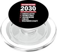 Shirt Jugendweihe 2030 - Sì, il mio piano ha funzionato PopSockets PopGrip per MagSafe