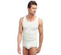 Shirt senza maniche di JOCKEY / Fino Tgl 5XL - Bianco Costina doppia - cotone, bianco, bianco, 100% cotone 100% cotone, Uomo, L