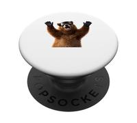 Shirt Team Après-Ski Orso bruno - Sci Gruppo Inverno PopSockets PopGrip Adesivo