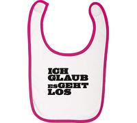 shirtstown Baby latz kultiger con scritta Ich glaub ES geht Los