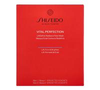 Shiseido Vital Perfection Liftdefine Radiance Face Mask maschera rassodante di lusso viso da donna 6x2 pz