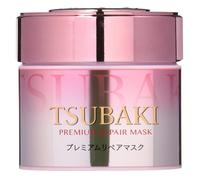 Shiseido Tsubaki Maschera riparatrice premium per capelli Pink Restorative - 180 g