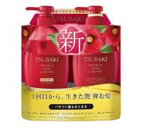 Shiseido Tsubaki Premium Moist & Repair Shampoo & Conditioner Set - 450ml + 450ml (2024 Nuova Edizione Scatola Rossa)