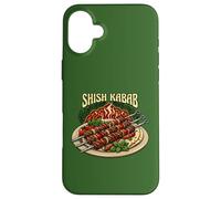 Shish Kabab Cibo persiano Cucina mediorientale Arte Custodia per iPhone 16 Plus