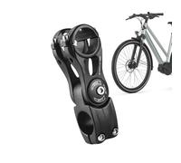 Shitafe Attacco manubrio per bicicletta, 31,8 mm, accessorio per bicicletta in alluminio, per lunghi percorsi, fitness, allenamento, trail di gruppo