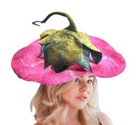 Shitafe Cappello da strega per Halloween, decorazione di Halloween, cappello da strega, accessorio creativo, accessorio per costume da viaggio, feste all'aperto