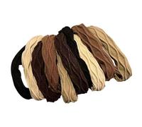 Shitafe Elastici per capelli per bambini Nessun danno, Elastici per capelli per ragazze, Elastici per capelli Corda per capelli senza cuciture 10 pezzi, Fascia morbida per capelli per
