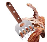 Shitafe Mollette da taglio con impugnatura comoda | da cucina affumicatore grill,Forchetta in acciaio per triturare carne di manzo, grigliare il padre ristorante pollo