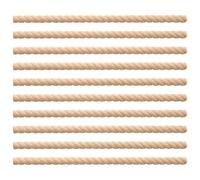 Shitafe Set di modanature decorative | Strisce decorative in legno tagliabili - 10 pezzi non trattati per il fai da te in legno per tavola progetto porta mobili pannelli armadio parete