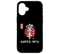 Shito Ryu Karate Calligrafia giapponese - Gruppo di arti marziali Custodia per iPhone 16