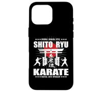 Shito Ryu Karate Design per appassionati di karate e arti marziali Custodia per iPhone 16 Pro Max