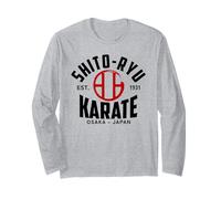 Shito-Ryu Karate Do Arti Marziali Giappone Osaka Maglia a Manica