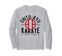 Shito Ryu Karate Do Martial Arts Japan Tokyo Maglia a Manica
