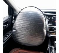 SHITONGSHANGMAO Coprivolante Auto Parasole per VW Golf 7 MK7 2013-2020 Copri Volante Auto con Isolamento Termico Riflettente a Doppia Bolla Protezione Solare Parcheggio
