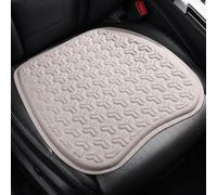 SHITONGSHANGMAO Cuscino Antidecubito per Renault 4 (R4) E-Tech 2025 2024, Cuscino Gel Sedia Auto a Nido d'Ape 3D Antiscivolo, Traspirante e Rinfrescante, 42x42x2cm,Beige