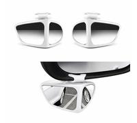 SHITONGSHANGMAO Specchietto Retrovisore Auto per Citroen C5 Aircross 2022 2023 2024, Specchio Punto Cieco Rettangolare 10x7cm per Autostrada e Parcheggio 2 Pezzi Nero,White