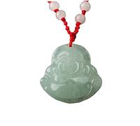 SHITOOMFE Feng Cinese Shui Jade Stone Pendant Feng Cinese Shui Jade Pietra Collana Fammella Money Buddha, Feng Shui Cinese Shui Stone