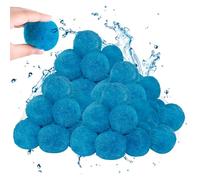 SHITOOMFE Polpette da Filtro da Piscina per Filtro a Sabbia, Palline da Piscina 1, 5 libbre La Fibra Ecologica di Sabbia Aiuta a Mantenere Le Piscine Senza intasare e riutilizzabili per Le Piscine