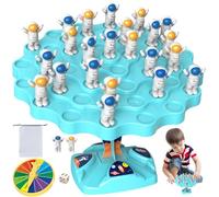 SHITOOMFE Tetra Tower Balance Game, Gioco da Tavolo Balance 68 Pezzi/Set Tetra Tower Interazione Genitore-Figlio Albero di bilanciamento con 64 Pezzi degli Scacchi