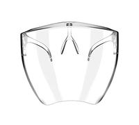 SHITOOMFE Volta per protezione trasparente Shield trasparente Visare protezione per la protezione del viso a prova di polvere, maschera da equitazione