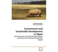 Shiva Ram Dhakal Krishn Environment and Sustainable Development in (Tascabile)