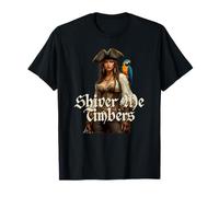 Shiver Me Timbers - Pirata femminile Maglietta