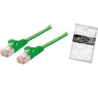 shiverpeaks BASIC-S -Cavo grezzo Cat.7 - 1 m - RJ-45 - RJ-45 - maschio/maschio -Cavo grezzo Cat.7 - U/FTP (STP) - verde (BS7551 NEW