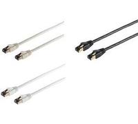 Shiverpeaks Basic -s Patch Cable Cat. 8 F/FTP 10 m Plugne grigie RJ45 - Connettore RJ45 (8P8C) Occupazione EIA/TIA 568B - 1 STE