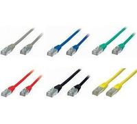 Shiverpeaks Basic -s Patch Cable, gatto. 5E, F/UTP, 10,00 M Plugne RJ45 Red - Plug RJ45, Occupazione: TIA/EIA 568B, - 1 pezzo (