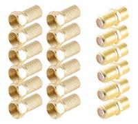 Shiverpeaks BS15-300014 Kit connettori a F. placcato oro Connessioni: Spine a