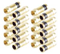 Shiverpeaks BS15-300914 Spina F Compressione, placcato oro Connessioni: Spine a