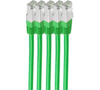 shiverpeaks BS75711-H0.25G-SET5 cavo di rete verde 025 m Cat6 S/FTP (S-STP) (BS75711-H0.25G-SET5)