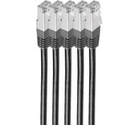 shiverpeaks BS75711-H0.25S-SET5 cavo di rete nero 025 m Cat6 S/FTP (S-STP) (BS75711-H0.25S-SET5)