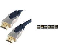 SHIVERPEAKS - Cavo HDMI - HDMI Tipo A, 19 PIN (M) - HDMI Tipo A, 19 PIN (M) - 15,0 m - Blu (77478-15SPP)